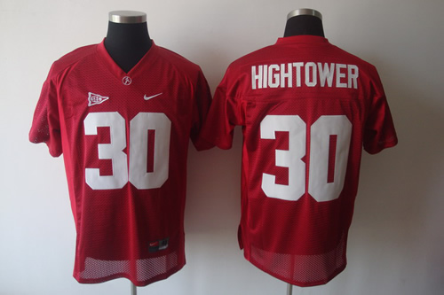 Alabama Crimson Tide #30 Hightower Red NCAA Jerseys